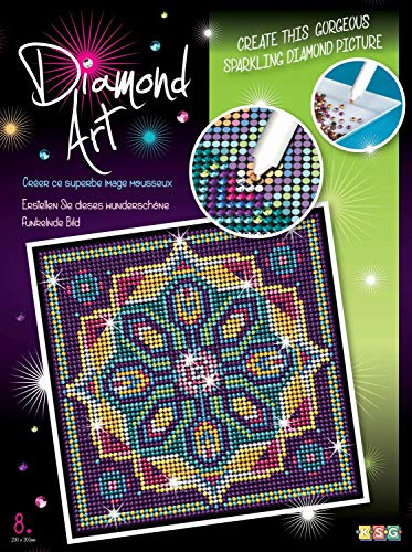 MAMMUT 8181525 - Diamond Art Bastelset, Ornament, Komplettset mit Styropor-Unterlage, Bildvorlage, Strass-Steinchen, Stift und weiterem Zubehör, Kreativset für Kinder ab 8 Jahre MAMMUT 8181525 - Diamond Art Bastelset, Ornament, Komplettset mit Styropor-Unterlage, Bildvorlage, Strass-Steinchen, Stift und weiterem Zubehör, Kreativset für Kinder ab 8 Jahre von Mammut Spiel & Geschenk