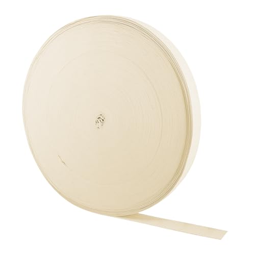 Mandala Crafts Breite 2,5 cm beige elastische Bänder Spule für Hosenbund Nähen und DIY Handwerk – 45,7 m dehnbares flaches Stoffband gestricktes Gummiband für Perücke Mandala Crafts Breite 2,5 cm beige elastische Bänder Spule für Hosenbund Nähen und DIY Handwerk – 45,7 m dehnbares flaches Stoffband gestricktes Gummiband für Perücke von Mandala Crafts