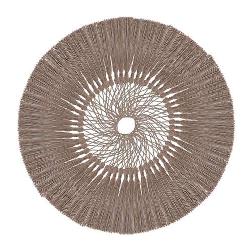 Mandala Crafts Kleine Taupe Lesezeichen-Quasten – 100 Stück seidige Mini-Bastelquasten mit Schlaufen für Lesezeichen, Schmuckherstellung, Abschlussgeschenke, Schlüsselanhänger und DIY-Dekorationen von Mandala Crafts