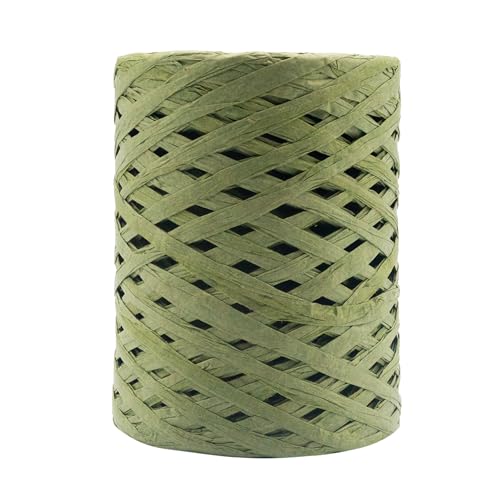 Mandala Crafts Olivgrünes Bastband zum Verpacken von Geschenken – 91,4 m Naturpapier-Stroh-Bastschnur für Bastelarbeiten, Schleifen, Dekoration, Blumenarrangements und DIY-Projekte Mandala Crafts Olivgrünes Bastband zum Verpacken von Geschenken – 91,4 m Naturpapier-Stroh-Bastschnur für Bastelarbeiten, Schleifen, Dekoration, Blumenarrangements und DIY-Projekte von Mandala Crafts