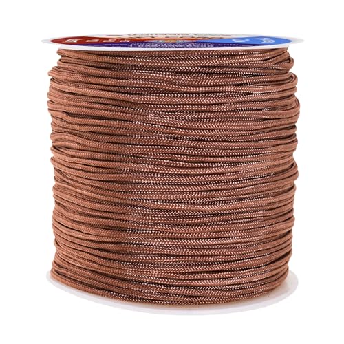 Mandala Crafts Strings Lift Cords – römische Schattierungsschnur, Eiche, 2 mm Nylonschnur – 90 m geflochtene Nylonschnur von Mandala Crafts