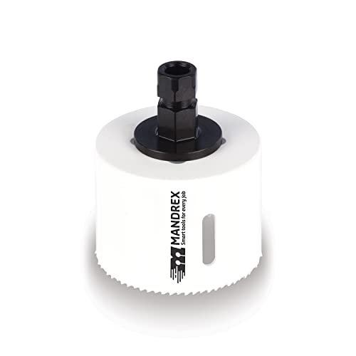 Mandrex | Bi-Metall Lochsäge FineXcut 8% Kobaltlegierung & 38 mm Schnitttiefe für dünne Stahlbleche & Acryl | MHB6Q092B | Ø 92 mm Mandrex | Bi-Metall Lochsäge FineXcut 8% Kobaltlegierung & 38 mm Schnitttiefe für dünne Stahlbleche & Acryl | MHB6Q092B | Ø 92 mm von Mandrex Smart tools for every job