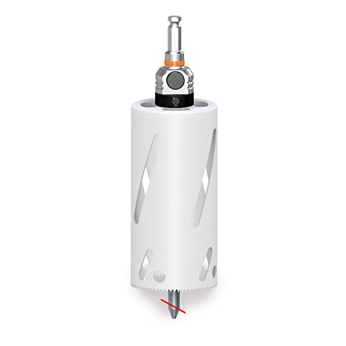 Mandrex | Lochsäge XtraDeep mit 165 mm Schnitttiefe, Bi-Metall, mit Aufnahme, Tiefschnitt für Edelstahl, Alu & Epoxidharz | Ø 102 mm Mandrex | Lochsäge XtraDeep mit 165 mm Schnitttiefe, Bi-Metall, mit Aufnahme, Tiefschnitt für Edelstahl, Alu & Epoxidharz | Ø 102 mm von Mandrex Smart tools for every job