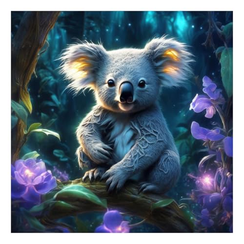 Koala Diamond Painting Erwachsene Koala Diamant Painting Full DIY Diamant Kunst Malerei Stickerei Set Home Wand Dekor 35x35cm Koala Diamond Painting Erwachsene Koala Diamant Painting Full DIY Diamant Kunst Malerei Stickerei Set Home Wand Dekor 35x35cm von Mandun Art