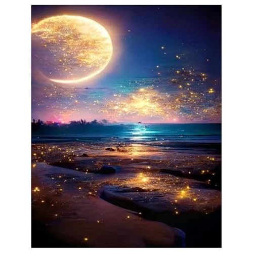 Landschaft Diamond Painting Erwachsene Strand Diamant Painting Full DIY Diamant Kunst Malerei Stickerei Set Home Wand Dekor Geschenk 30x40cm Landschaft Diamond Painting Erwachsene Strand Diamant Painting Full DIY Diamant Kunst Malerei Stickerei Set Home Wand Dekor Geschenk 30x40cm von Mandun Art