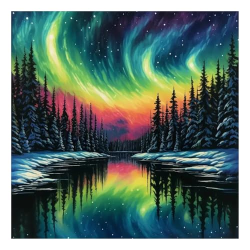 Landschaft Diamond Painting Erwachsene Wald Diamant Painting Full DIY Diamant Kunst Malerei Stickerei Set Home Wand Dekor 30x30cm Landschaft Diamond Painting Erwachsene Wald Diamant Painting Full DIY Diamant Kunst Malerei Stickerei Set Home Wand Dekor 30x30cm von Mandun Art
