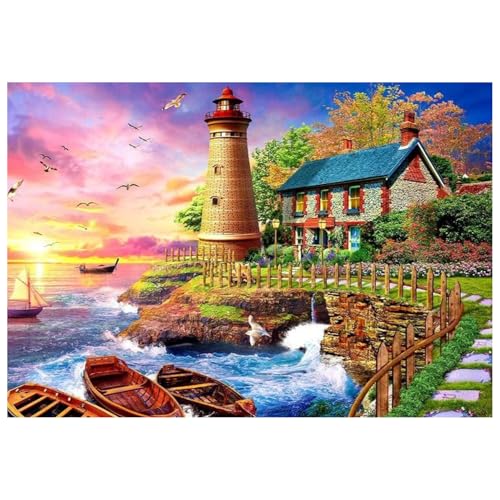 Landschaft Malen nach Zahlen, Malen Nach Zahlen Erwachsene, Meer Paint by Numbers Adult, DIY Handgemalt Ölgemälde für Home Décor Geschenk 40x50cm Landschaft Malen nach Zahlen, Malen Nach Zahlen Erwachsene, Meer Paint by Numbers Adult, DIY Handgemalt Ölgemälde für Home Décor Geschenk 40x50cm von Mandun Art
