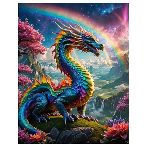Perd Diamond Painting Erwachsene Diamant Painting Full DIY Diamant Kunst Malerei Stickerei Set Home Wand Dekor 35x35cm von Mandun Art