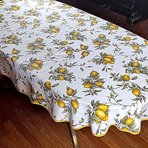 Manifattura Tessile Panama-Tischdecke drucken alle Größen - Zitronen, Oval x10 240 Manifattura Tessile Panama-Tischdecke drucken alle Größen - Zitronen, Oval x10 240 von Manifattura Tessile