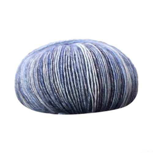 Craft with Ease, Camouflage, gemischte Farben, Baumwollknäuel, weiche Textur, Garn, perfekt zum Stricken, 50 g (8) von Manillefu