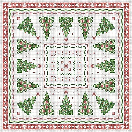 Mank GmbH Tischdecken aus Airlaid, Mitteldecken 80 x 80 cm Einmal Tischdecke Weihnachten Tannenbäume 20 Stück Gina Mank GmbH Tischdecken aus Airlaid, Mitteldecken 80 x 80 cm Einmal Tischdecke Weihnachten Tannenbäume 20 Stück Gina von Mank GmbH