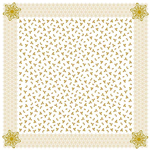 Mank GmbH Tischdecken aus Airlaid Mitteldecken 80 x 80 cm Mank Einmal-Tischdecke für Gastronomie 20 Stück Weihnachten Anja Weihnachtstischdecke von Mank GmbH