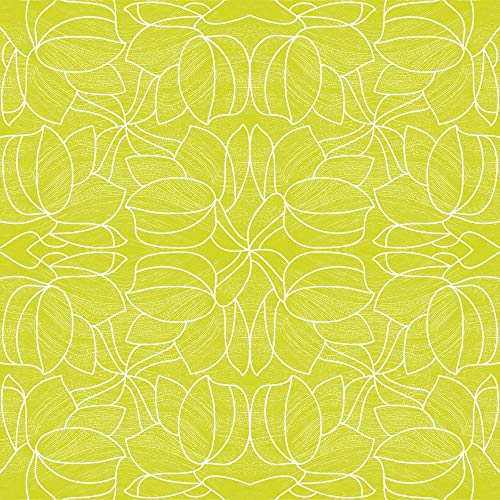 Tischdecken aus Airlaid | Mitteldecken 80 x 80 cm | Mank Einmal-Tischdecke für Gastronomie | 20 Stück| Hugo Hellgrün von Mank GmbH