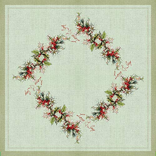Tischdecken aus Airlaid | Mitteldecken 80 x 80 cm | Mank Einmal-Tischdecke für Gastronomie | 20 Stück| Weihnachten | Love & Joy Tischdecken aus Airlaid | Mitteldecken 80 x 80 cm | Mank Einmal-Tischdecke für Gastronomie | 20 Stück| Weihnachten | Love & Joy von Mank GmbH