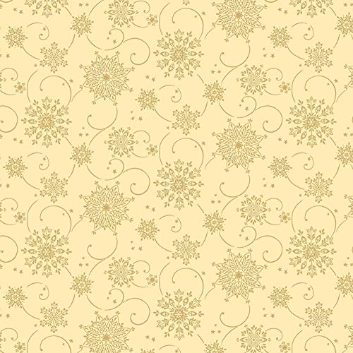 Mank GmbH Tischdecken aus Airlaid Mitteldecken 80 x 80 cm Mank Einmal-Tischdecke für Weihnachten 20 Stück Cristal (Creme-Gold) von Mank GmbH