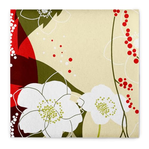 Mank Airlaid Serviette Diana, 40 x 40 cm, 50 Stück - Hochwertige Weihnachtsservietten für Festliche Tischdekorationen, stoffähnlich Mank Airlaid Serviette Diana, 40 x 40 cm, 50 Stück - Hochwertige Weihnachtsservietten für Festliche Tischdekorationen, stoffähnlich von Mank