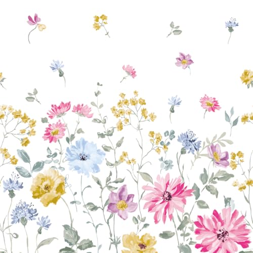 Mank Airlaid Serviette Meggi 40 x 40 cm, 50 Stück hochwertige stoffähnliche Sommer Servietten mit Blumen, Blumenwiese, perfekte Tisch Deko für Hochzeiten, Floral Mank Airlaid Serviette Meggi 40 x 40 cm, 50 Stück hochwertige stoffähnliche Sommer Servietten mit Blumen, Blumenwiese, perfekte Tisch Deko für Hochzeiten, Floral von Mank