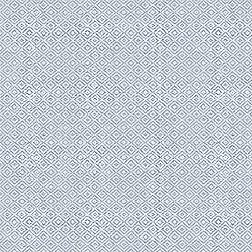 Mank Tischdecken aus Airlaid | Mitteldecken 80 x 80 cm Tischdecke für Gastronomie | 20 Stück | Lagos-Base (Blau) von Mank