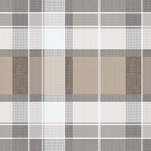 Mank Tischdecken aus Airlaid, Mitteldecken 80 x 80 cm, Einmal Tischdecke für Gastronomie 20 Stück Marc (Braun-Schwarz) von Mank