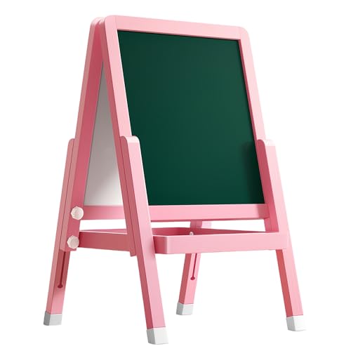 Kinderkunststaffelei, doppelseitige magnetische Kreidetafel, höhenverstellbare vertikale Staffelei aus Holz, Zuhause, Grundschule, Studenten, Lehrtafel Staffelei Kinderkunststaffelei, doppelseitige magnetische Kreidetafel, höhenverstellbare vertikale Staffelei aus Holz, Zuhause, Grundschule, Studenten, Lehrtafel Staffelei von Manmkaeawfk
