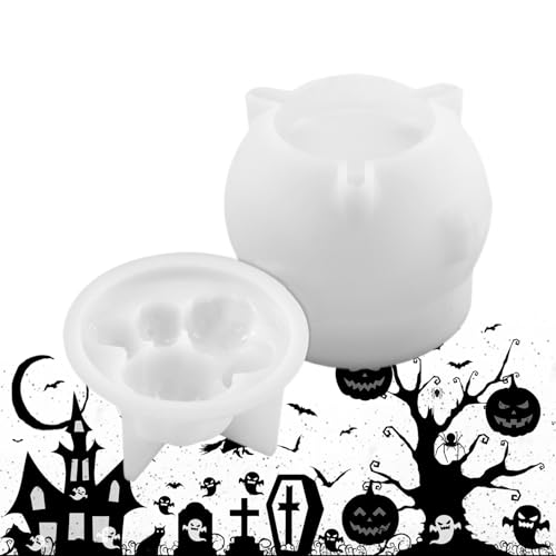 Silikonform Für Epoxidharz, Halloween Kesselform für Epoxidharz, Wiederverwendbare Einfache Entformung Für Kinder Und Erwachsene Silikonform Für Epoxidharz, Halloween Kesselform für Epoxidharz, Wiederverwendbare Einfache Entformung Für Kinder Und Erwachsene von Manolyee