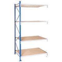 Manorga Anbau-Schwerlastregal EPSIVOL ZR2515104F4S himmelblau, braun 150,0 x 100,0 x 250,0 cm Manorga Anbau-Schwerlastregal EPSIVOL ZR2515104F4S himmelblau, braun 150,0 x 100,0 x 250,0 cm von Manorga