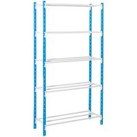 Manorga Schwerlastregal ZA21505ND lichtgrau 100,0 x 50,0 x 200,0 cm von Manorga