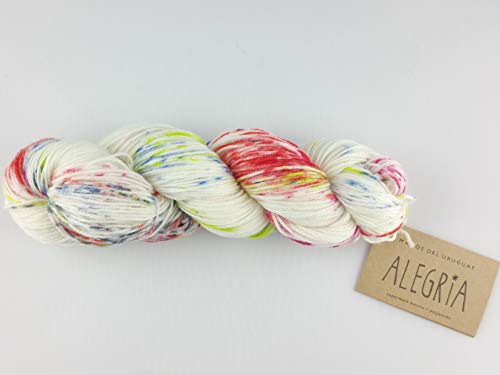 Manos Del Uruguay Alegria A9013 Happy, 100g, Sockenwolle handgefärbt Manos Del Uruguay Alegria A9013 Happy, 100g, Sockenwolle handgefärbt von Manos del Uruguay