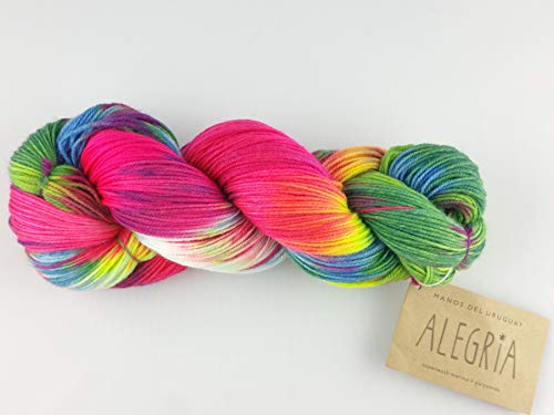 Manos Del Uruguay Alegria A9452 Candombe, 100g, Sockenwolle handgefärbt Manos Del Uruguay Alegria A9452 Candombe, 100g, Sockenwolle handgefärbt von Manos del Uruguay