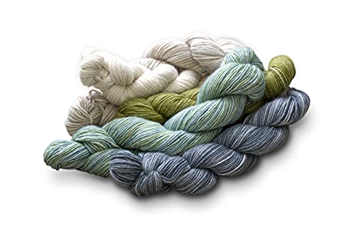 Manos Del Uruguay FISET13 Fino Mini Set 13 Ophelia, 100g (5 x 20g Knäuel), Seide Wolle, Einheitsgröße von Manos del Uruguay