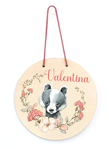Personalisiertes Kinder Türschild/Wandschild mit Namen für Kinderzimmer - verschiedene Größen Personalisiertes Kinder Türschild/Wandschild mit Namen für Kinderzimmer - verschiedene Größen von Manschin-Laserdesign