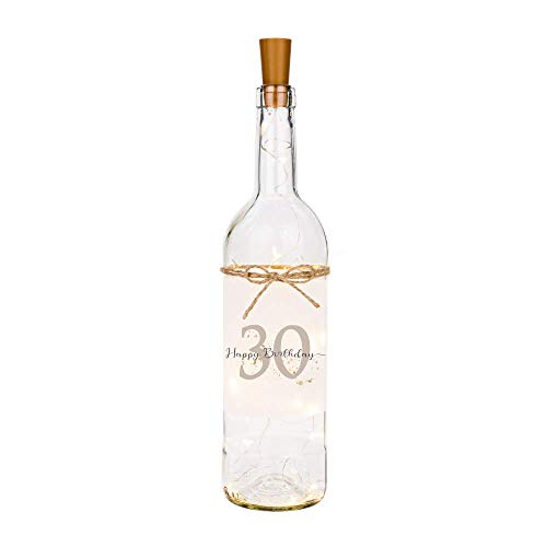 Manufaktur Liebevoll Flaschenlicht Geburtstagsgeschenk Happy Birthday 30 - Persönliches Geld Geschenk Geburtstag Mann Frau Freund Freundin Kollege Kollegin Büro Arbeit Geburtstagsgeschenk Manufaktur Liebevoll Flaschenlicht Geburtstagsgeschenk Happy Birthday 30 - Persönliches Geld Geschenk Geburtstag Mann Frau Freund Freundin Kollege Kollegin Büro Arbeit Geburtstagsgeschenk von Manufaktur Liebevoll