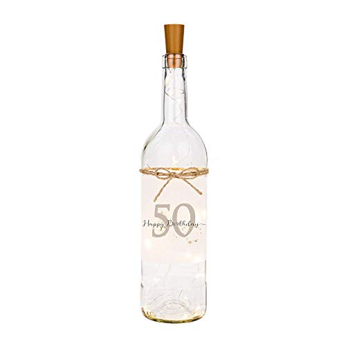 Manufaktur Liebevoll Flaschenlicht Happy Birthday 50 Geld Geschenk runder Geburtstag Leuchtflasche Frau Mann Freundin Freund Kollege Kollegin Büro Arbeit Manufaktur Liebevoll Flaschenlicht Happy Birthday 50 Geld Geschenk runder Geburtstag Leuchtflasche Frau Mann Freundin Freund Kollege Kollegin Büro Arbeit von Manufaktur Liebevoll