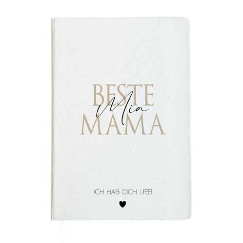 Manufaktur Liebevoll Notizbuch Mama Geschenk mit Namen personalisiert Notizheft beste Mama Geburtstag Geschenk Journal Tagebuch Muttertag Dankeschön Geschenk Weihnachten (Mama) von Manufaktur Liebevoll
