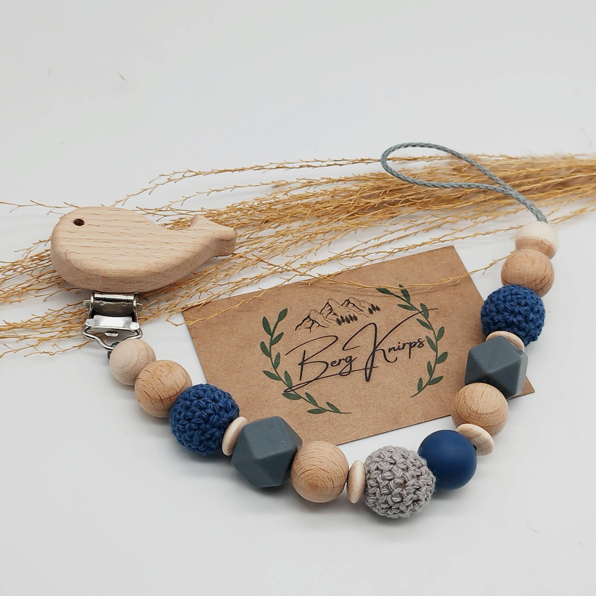 Schnullerkette Jungen Schnullerkette Jungen von ManufakturBergKnirps