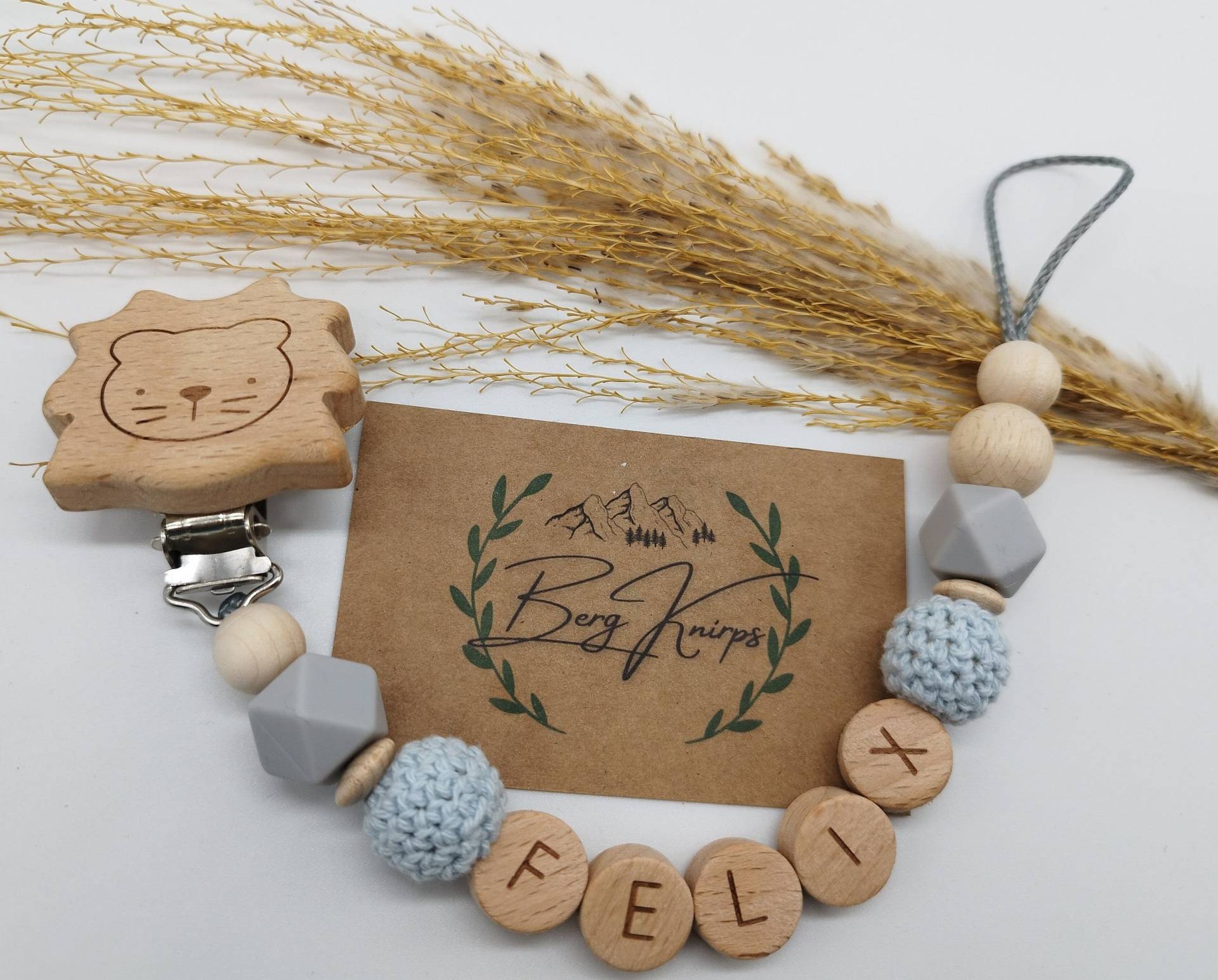 Schnullerkette Mit Namen Personalisiert Jungen Mädchen | Babygeschenk Zur Geburt Baby Taufe Geschenk Schnullerkette Mit Namen Personalisiert Jungen Mädchen | Babygeschenk Zur Geburt Baby Taufe Geschenk von ManufakturBergKnirps