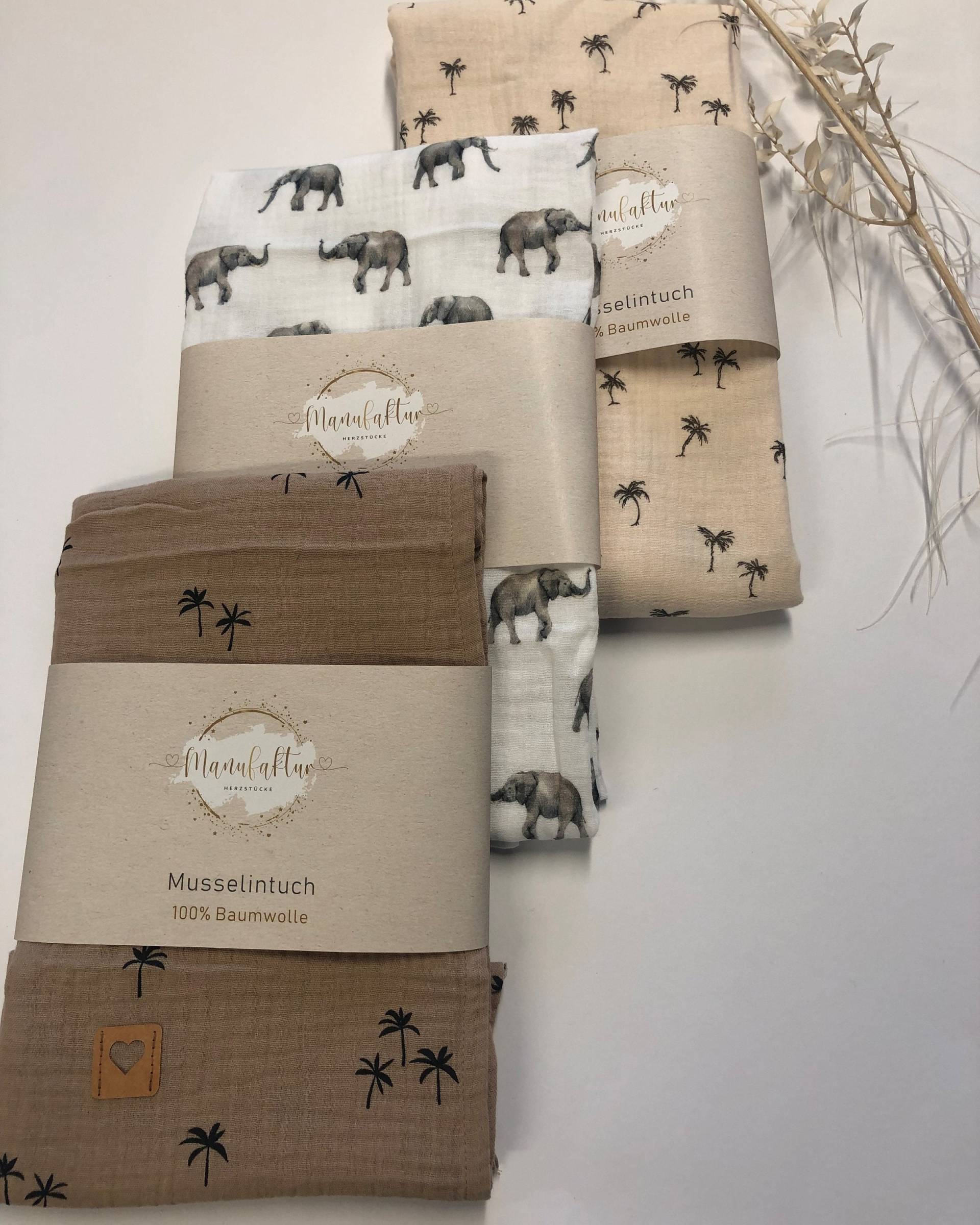 Musselintuch/Spucktuch/ Pucktuch/ Babytuch/ Kuscheltuch/ Bio Musselin/ Double Gauze Musselintuch/Spucktuch/ Pucktuch/ Babytuch/ Kuscheltuch/ Bio Musselin/ Double Gauze von ManufakturHerzstueck