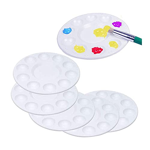 Mischpalette, 6 Stück Mischpalette in Blumenform Malpalette Ölfarben mit 10 Mischmulden zum Malen und für Bastelarbeiten Zur Aufbewahrung Und Zum Mischen Von Farben Mischpalette, 6 Stück Mischpalette in Blumenform Malpalette Ölfarben mit 10 Mischmulden zum Malen und für Bastelarbeiten Zur Aufbewahrung Und Zum Mischen Von Farben von MaoNativey
