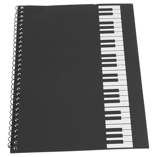 Notenmappe für Notenblätter beim Spielen Music Sheet Chormappe Notenordner Mappe für Notenblätter,Notenhefter für Musiknoten,Spiralhefter Kunststoff Notenblätter,50 Seiten von MaoNativey