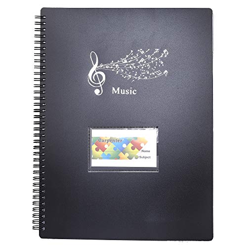 Notenmappe für Notenblätter beim Spielen A4 Größe Papier Dokumente Halter Aufbewahrung 40 Taschen Clef, Musik Tabelle Datei Ordner, Kunststoff Konzert-Chorfolder für Musiker und Band Music Note Notenmappe für Notenblätter beim Spielen A4 Größe Papier Dokumente Halter Aufbewahrung 40 Taschen Clef, Musik Tabelle Datei Ordner, Kunststoff Konzert-Chorfolder für Musiker und Band Music Note von MaoXinTek