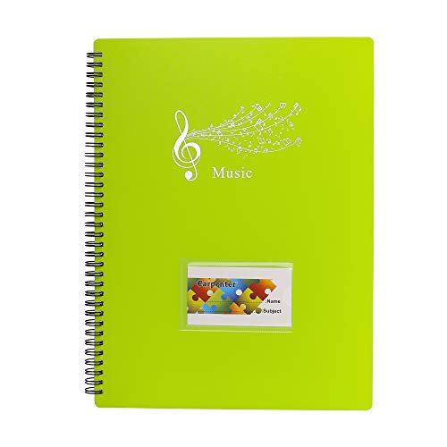Notenmappe für Notenblätter beim Spielen A4 Größe Papier Dokumente Halter Aufbewahrung 40 Taschen Clef, Musik Tabelle Datei Ordner, Kunststoff Konzert-Chorfolder für Musiker und Band Music Note Notenmappe für Notenblätter beim Spielen A4 Größe Papier Dokumente Halter Aufbewahrung 40 Taschen Clef, Musik Tabelle Datei Ordner, Kunststoff Konzert-Chorfolder für Musiker und Band Music Note von MaoXinTek