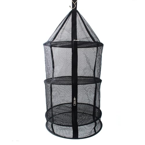 Maodom Mesh Trockenständer, Tragbarer Wäscheständer Für Balkon Und Garten, Platzsparend Camping Wohnung Hausboot Küche von Maodom