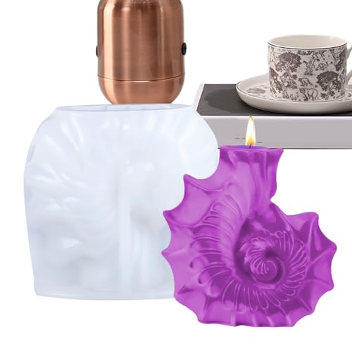 Maodom Silikon Kerzenformen,Harz Gießformen Aus Silikon - Einfache Entnahme Hitzebeständige Muschelform Für Seifenbacken, Fondantgestaltung Und Kerzenherstellung Maodom Silikon Kerzenformen,Harz Gießformen Aus Silikon - Einfache Entnahme Hitzebeständige Muschelform Für Seifenbacken, Fondantgestaltung Und Kerzenherstellung von Maodom