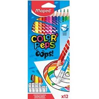 12 maped COLOR'PEPS Buntstifte farbsortiert von Maped