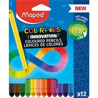 maped Color Peps Buntstifte farbsortiert, 12 St. von Maped