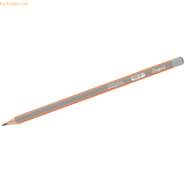 12 x Maped Bleistift Black'Peps Classic 2H dunkelgrau/orange 12 x Maped Bleistift Black'Peps Classic 2H dunkelgrau/orange von Maped