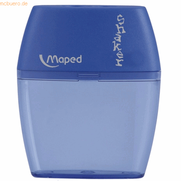 25 x Maped Spitzer mit Auffangbehälter Shaker 2 Stiftgrößen farbig sor von Maped