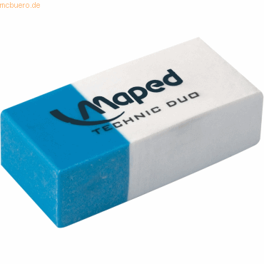 36 x Maped Radierer Technic Duo Kombiradierer 17,6x39mm 36 x Maped Radierer Technic Duo Kombiradierer 17,6x39mm von Maped