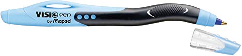 Maped 224330 Kugelschreiber Visio Pen für Linkshänder, blau/schwarz von Helix