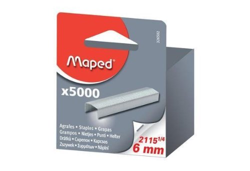 Maped 324206 Heftklammern 23/10, verzinkt, Kleinpackung von Maped